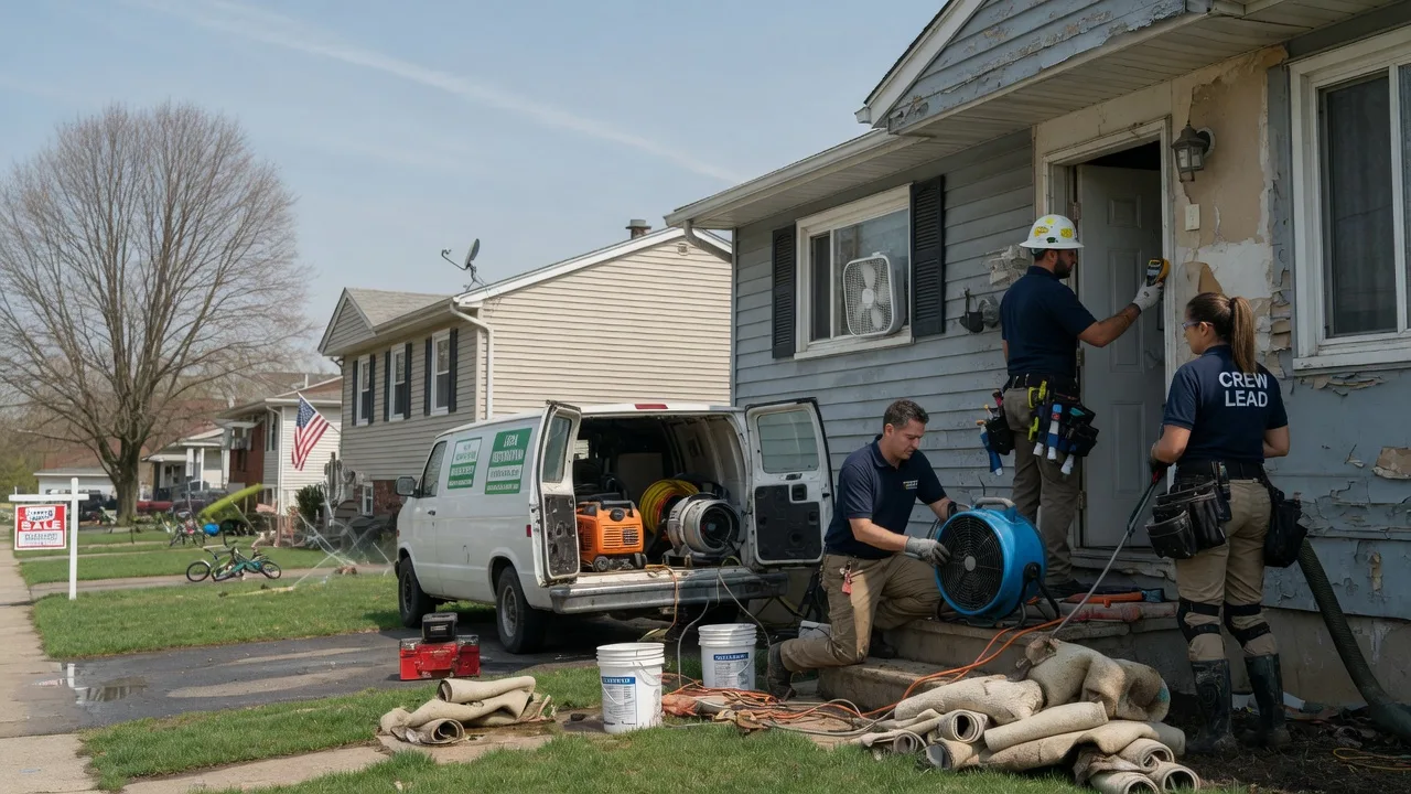 Flood Cleanup in Comptche, CA near me
